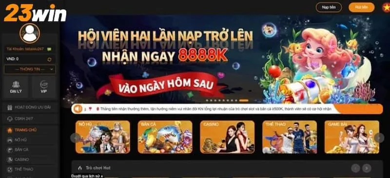 Những tính năng nổi bật tạo nên sức hút của 23Win
