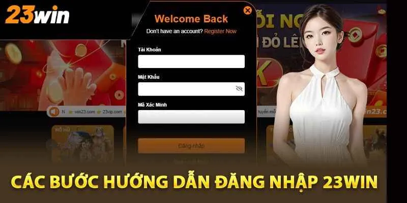 Hướng dẫn anh em người chơi cách đăng nhập 23Win bằng máy tính