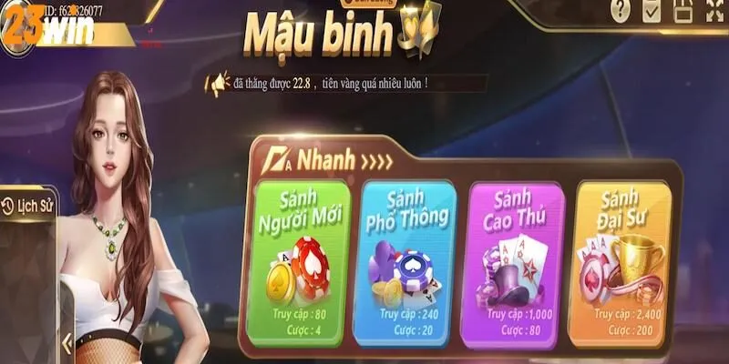 Tổng quan về game bài mậu binh